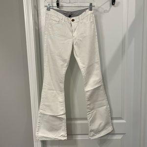 Banana Republic White Flare Jeans